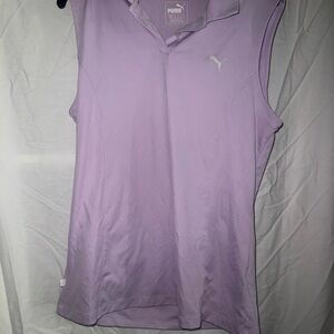 Puma Women's Purple Golf Tank